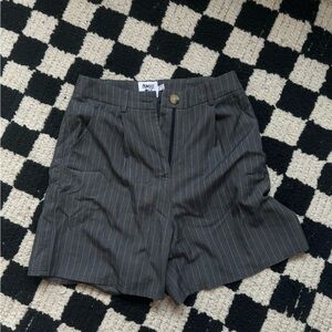 Princess Polly mid thigh pin stripe shorts